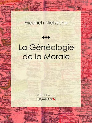 cover image of La Généalogie de la Morale